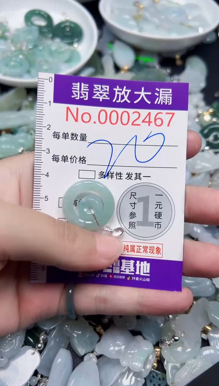 颈饰未镶嵌翡翠2467