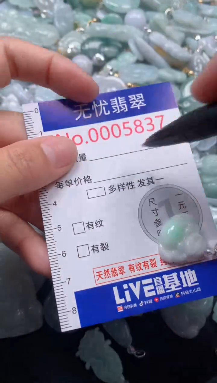 颈饰未镶嵌翡翠5837