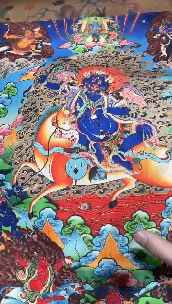 卷轴画天天的唐卡tk160