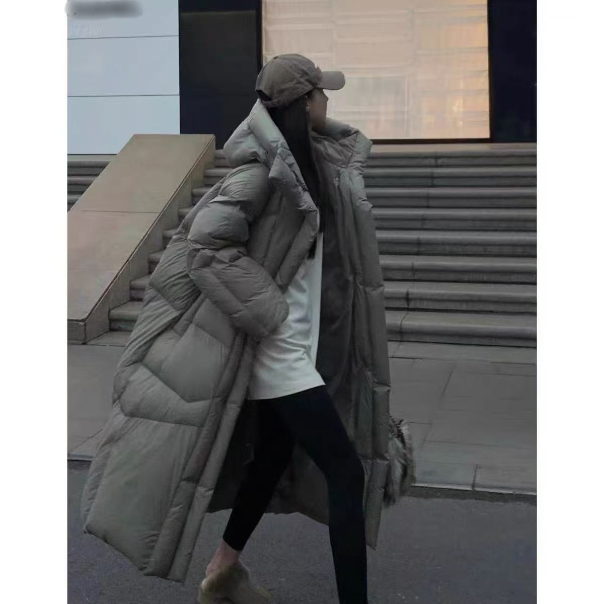 【福利】-羽绒服冬季韩版大被子保暖加厚时尚休闲百搭连帽