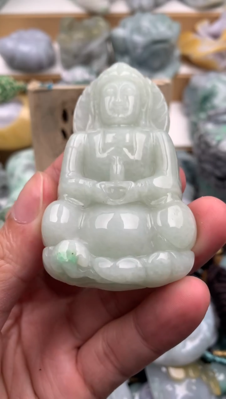 吊坠(不含链)未镶嵌翡翠1