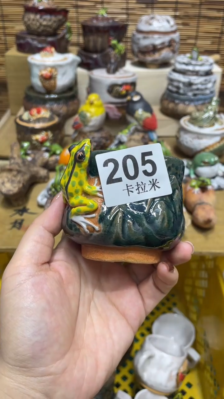 小*董205精美粗陶手工柴烧