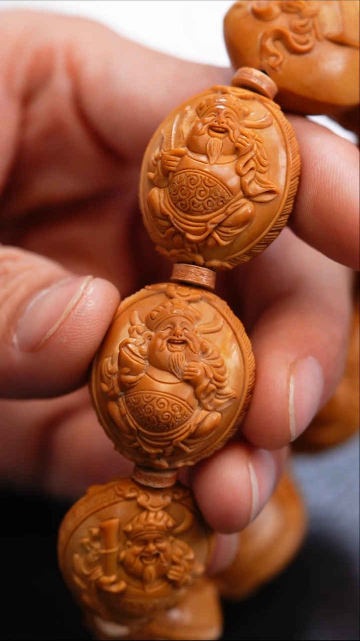 【闪购商品】橄榄核吊坠苏工橄榄核