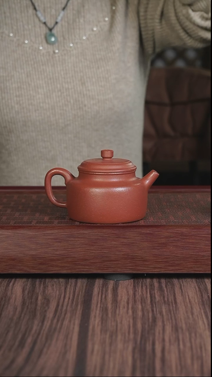【闪购商品】紫砂茶壶红降坡  德钟