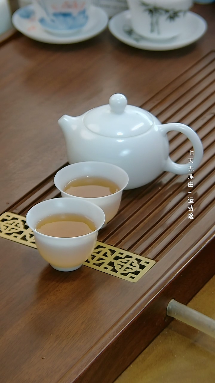 【闪购商品】颜春建高冰素烧飞机+凤鸣西施++2客杯