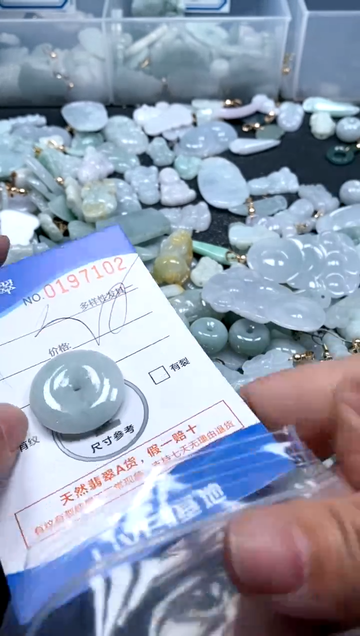 【闪购商品】翡翠颈饰未镶嵌闪购商品0197102