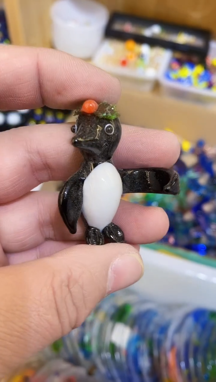 【闪购商品】琉璃手工艺品企鹅