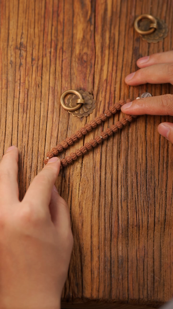金刚菩提手串标款8mm老树王单圈