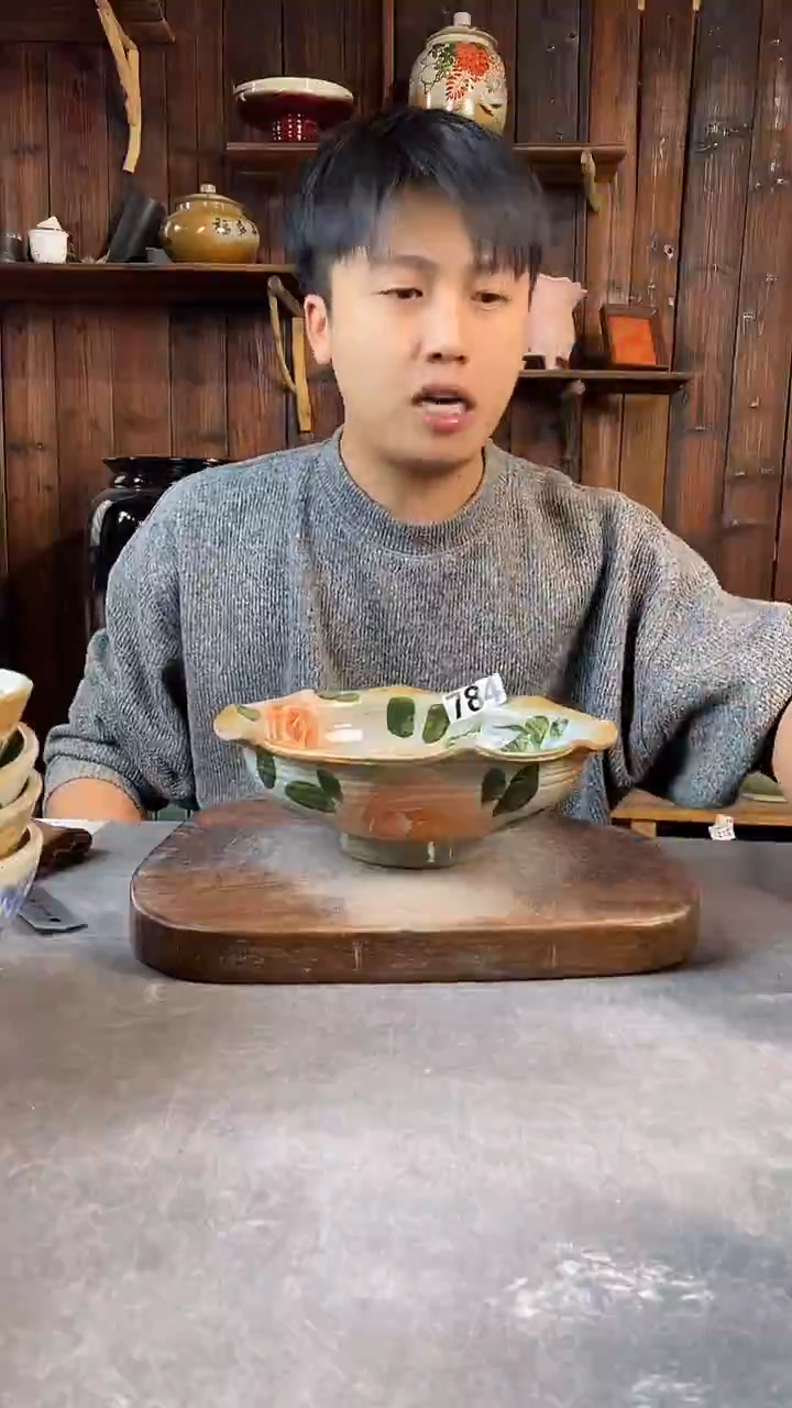 碗784，手工手绘，超值陶瓷
