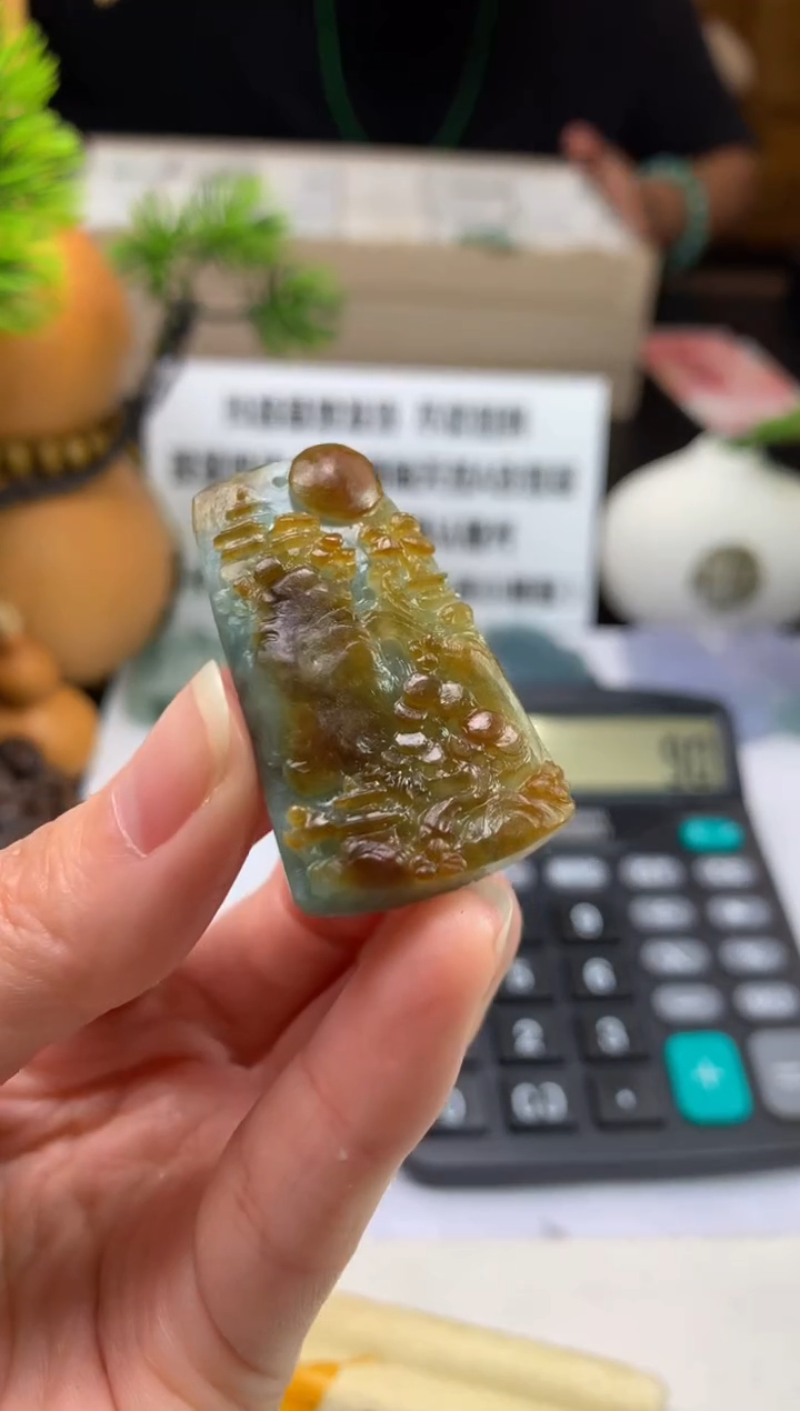 未镶嵌定制翡翠柯*玲---121682