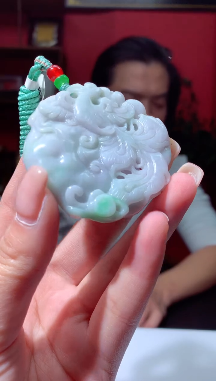 吊坠(不含链)未镶嵌翡翠天然翡翠A货04