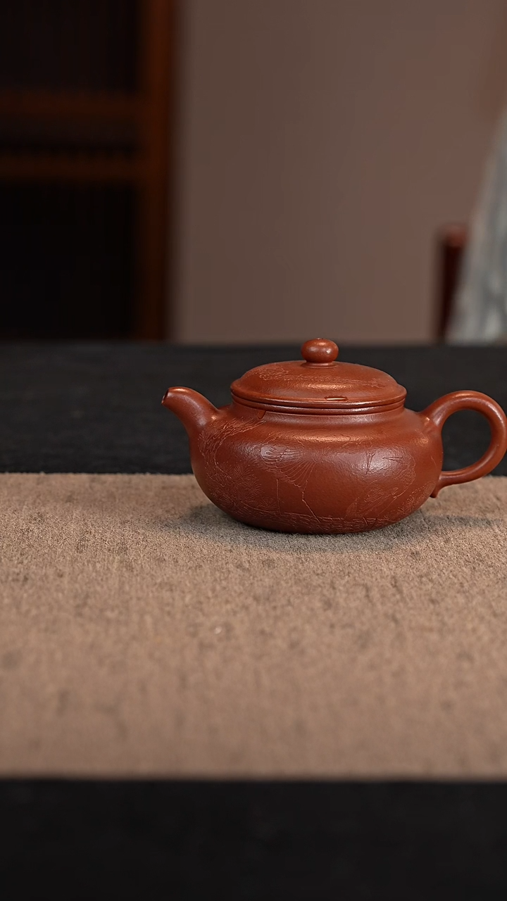 【闪购商品】紫砂茶壶老朱泥仿古