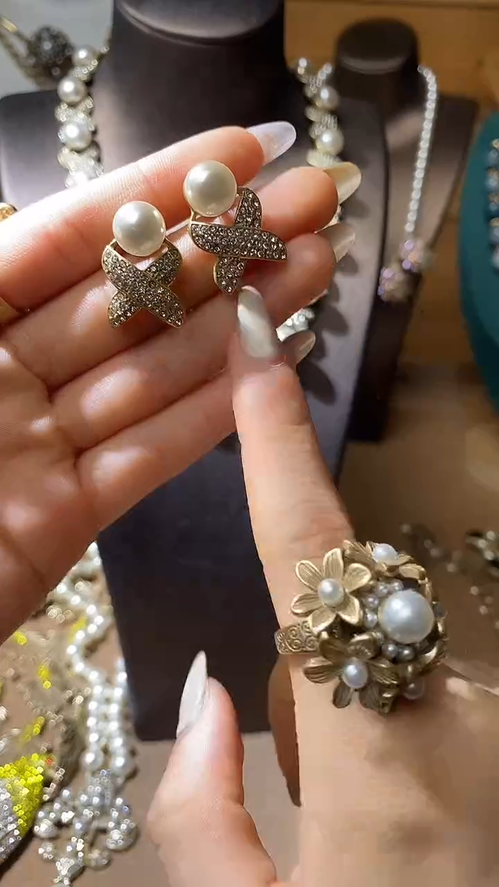 纯铜925银琉璃中古经典手饰饰品