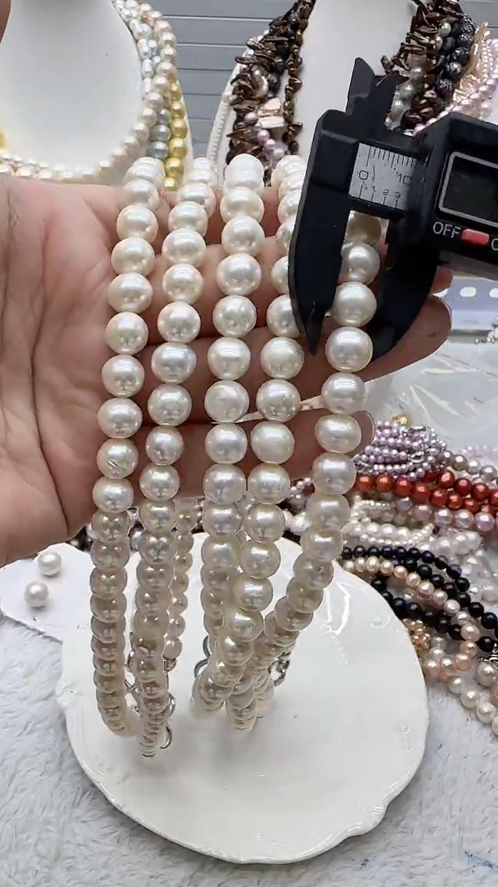 淡水珍珠未镶嵌套链47