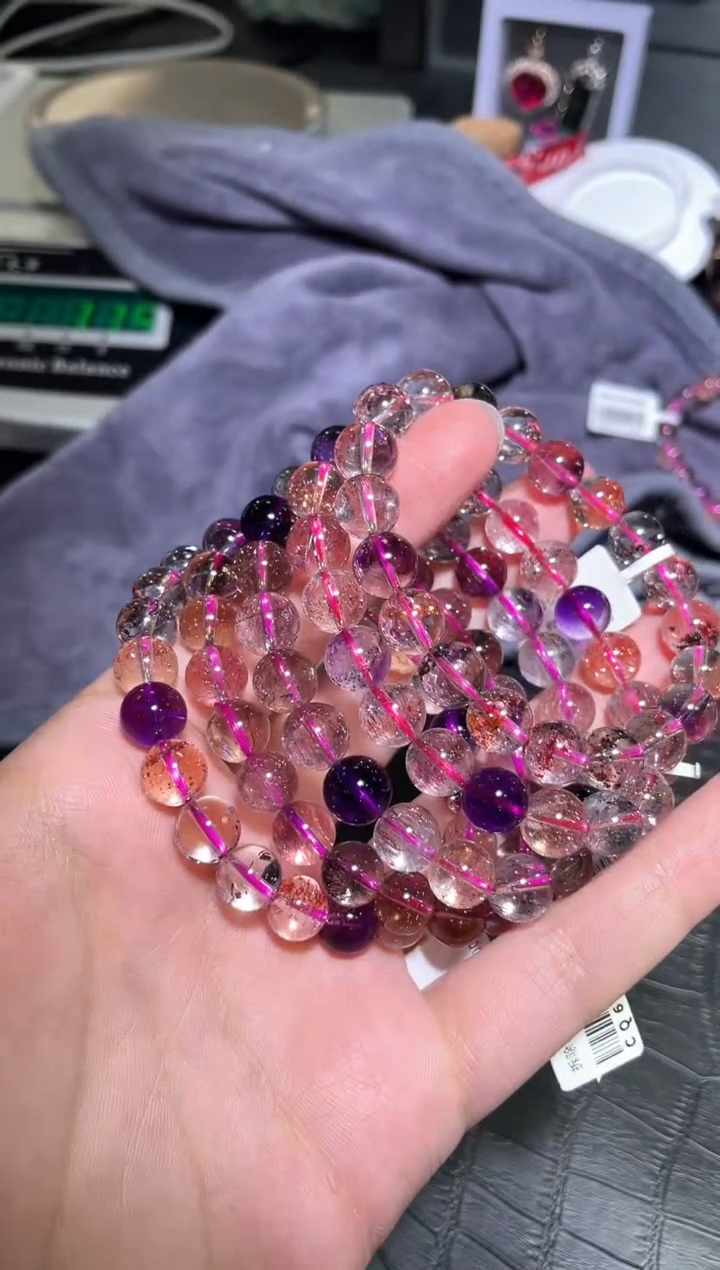 【闪购商品】水晶手链未镶嵌超七单圈A9（多样性发其一）