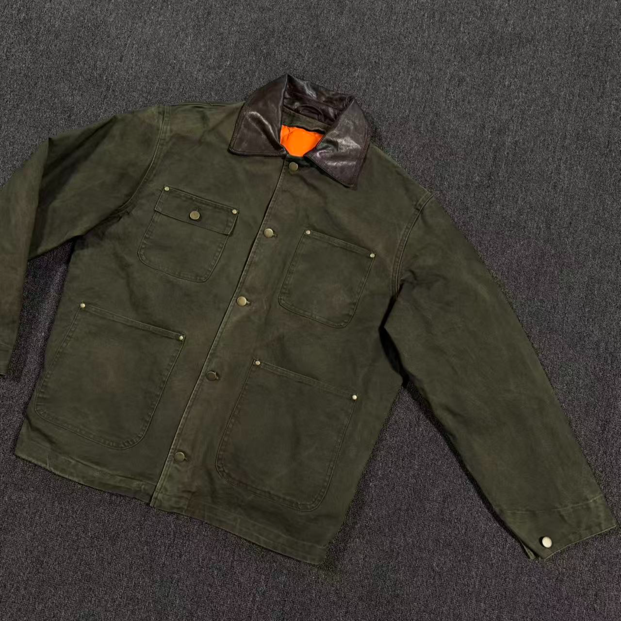 【VERA NOVA】子豪的绵羊皮真两件猎装羽绒服