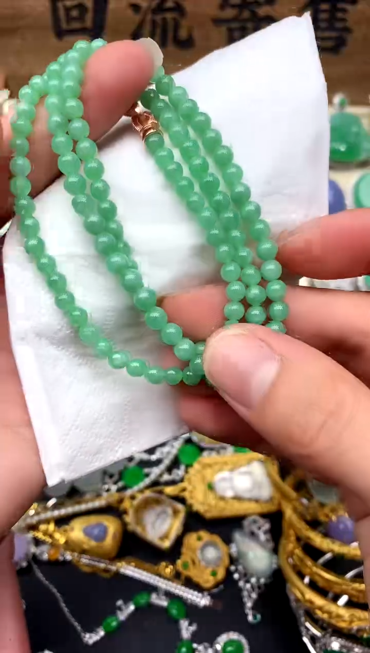 【闪购商品】翡翠手串未镶嵌377-中国好珍宝