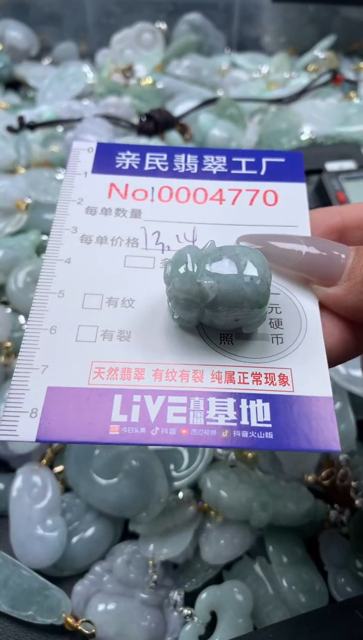 颈饰未镶嵌翡翠4770