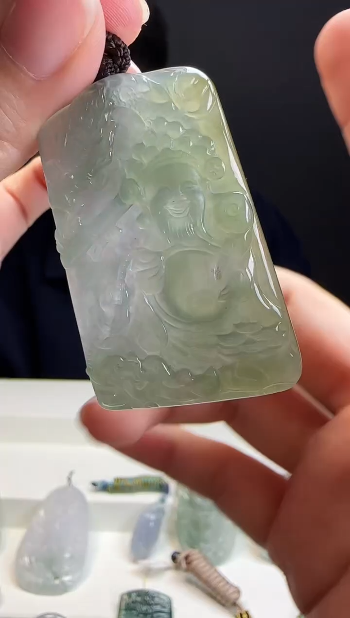 吊坠(不含链)未镶嵌翡翠JJD1228324多样性发一