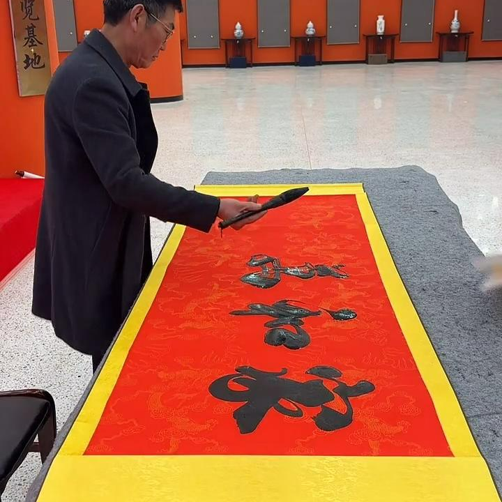 橱窗展示/艺品文化展厅/刘本良老师/宣纸书法 /纯手绘
