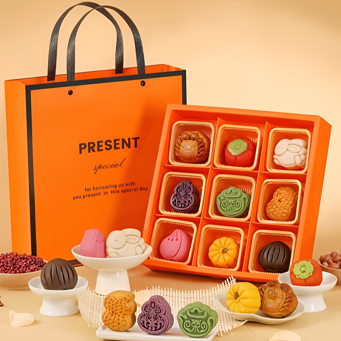 25年网红新春高档传统中式糕点心零食礼盒装送长辈送员工福利