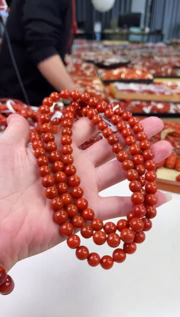 【闪购商品】南红玛瑙瓦西多圈9+未镶嵌一个/条