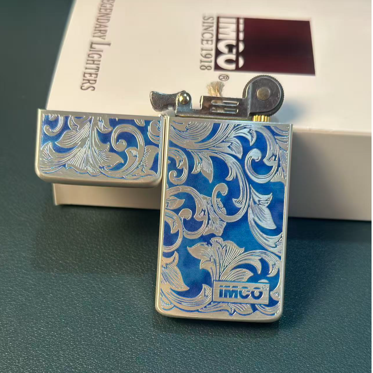 IMCO 银蓝唐草 4900 打火机