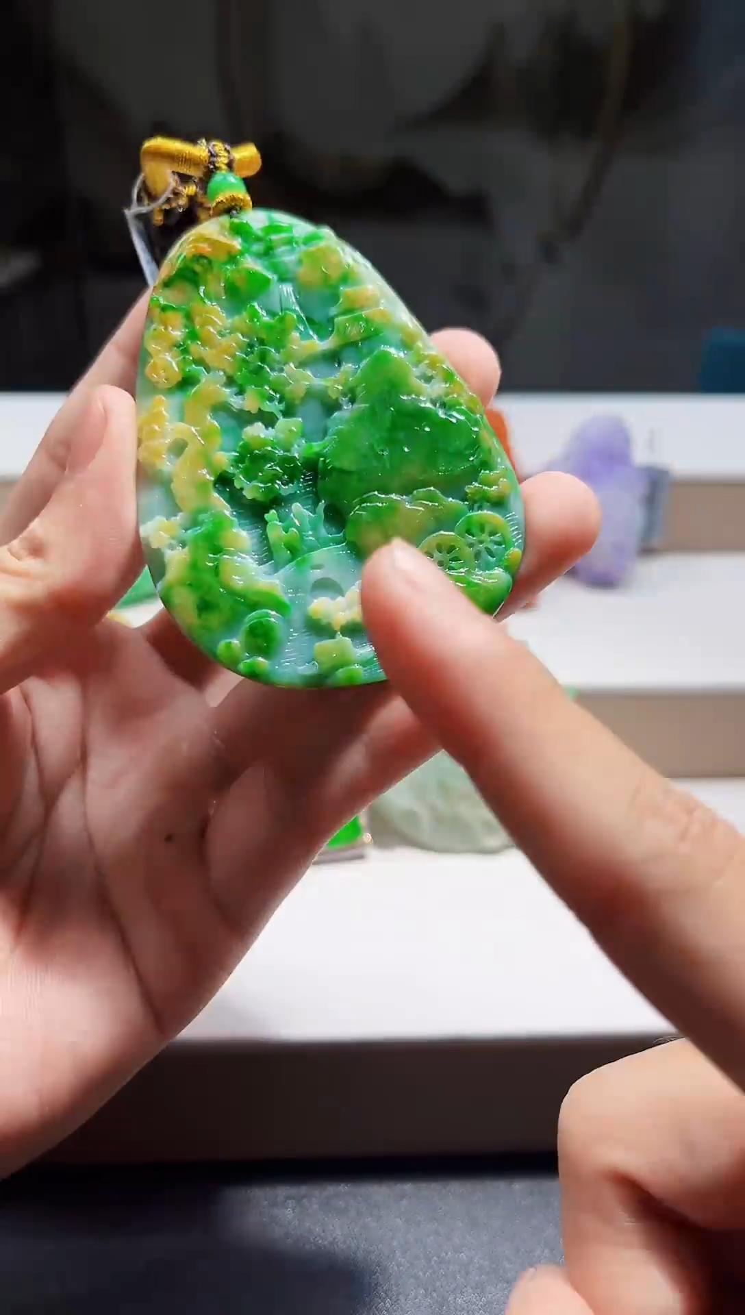 未镶嵌定制翡翠挂件