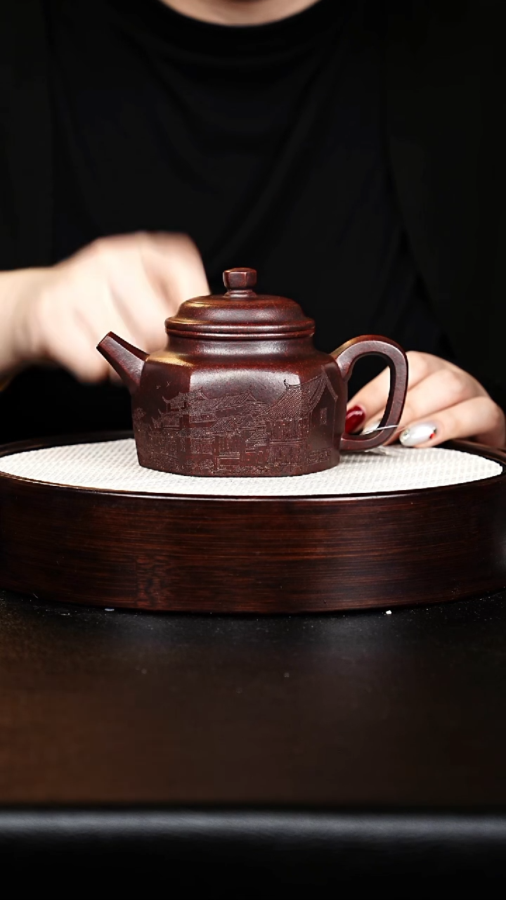 茶壶紫砂德钟壶