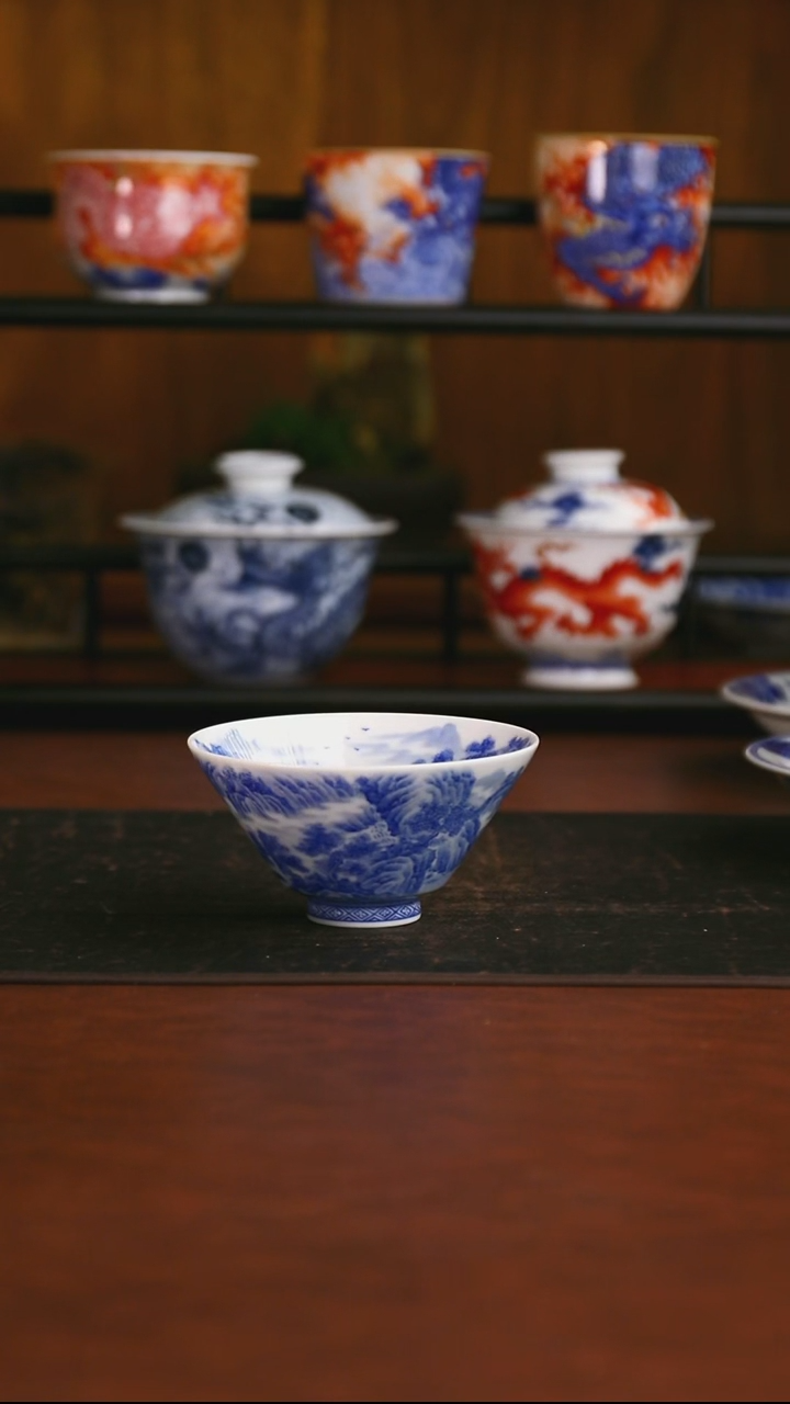 景德镇手工手绘的11