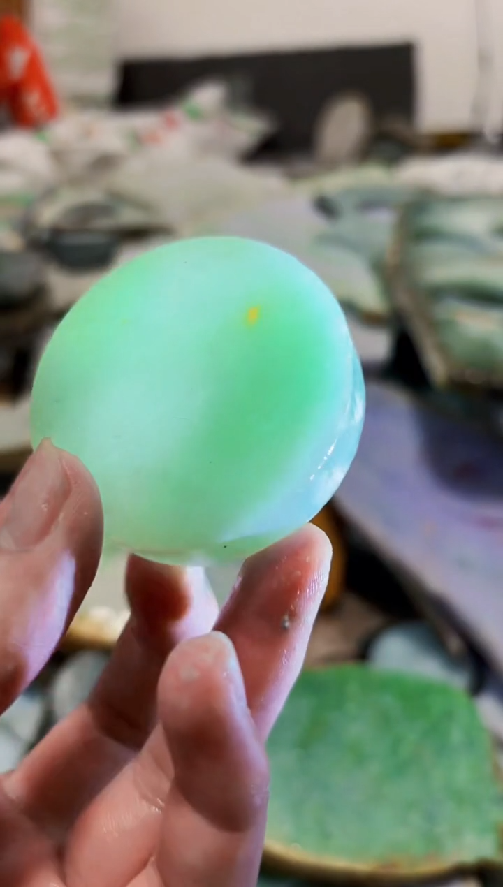 【闪购商品】翡翠颈饰未镶嵌A货白谭1815