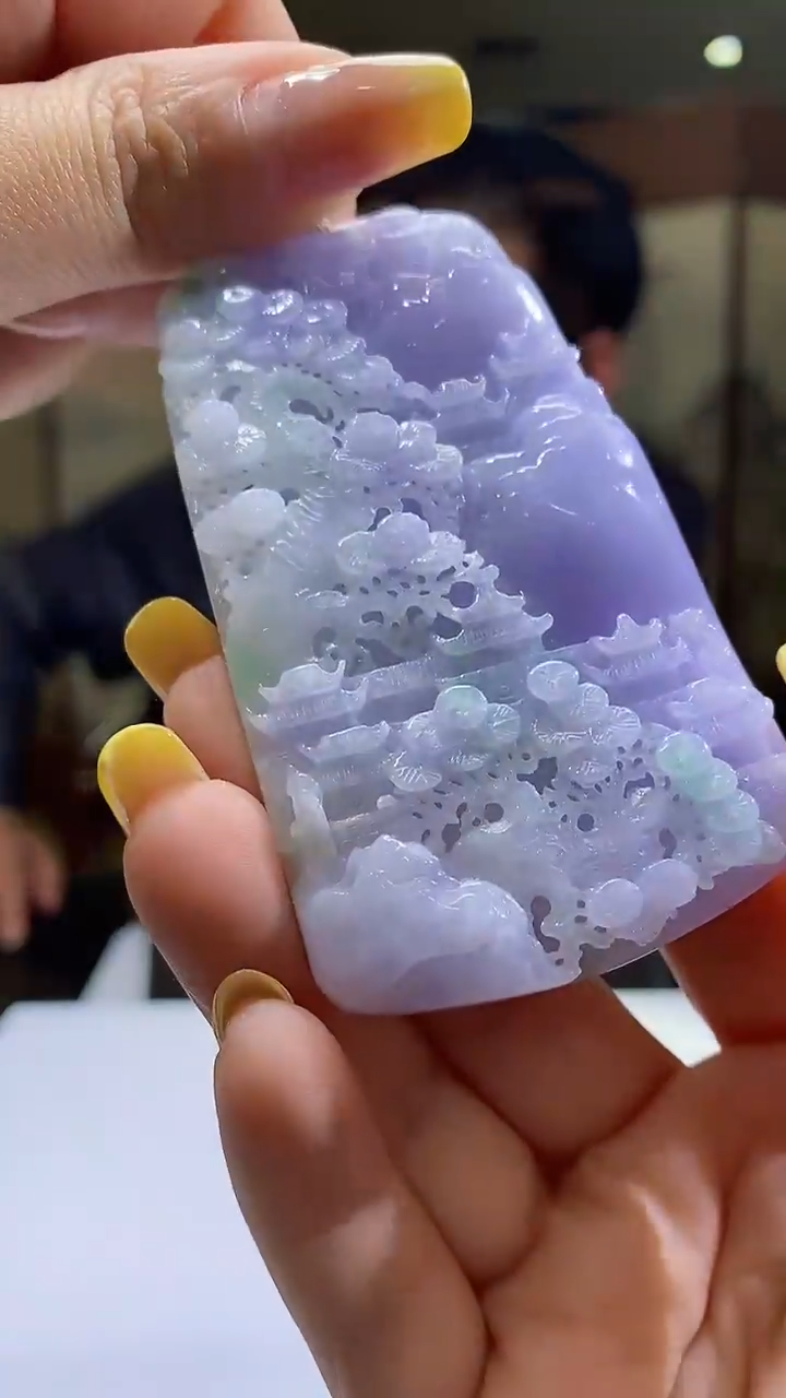 未镶嵌定制翡翠38/1231/W/山水