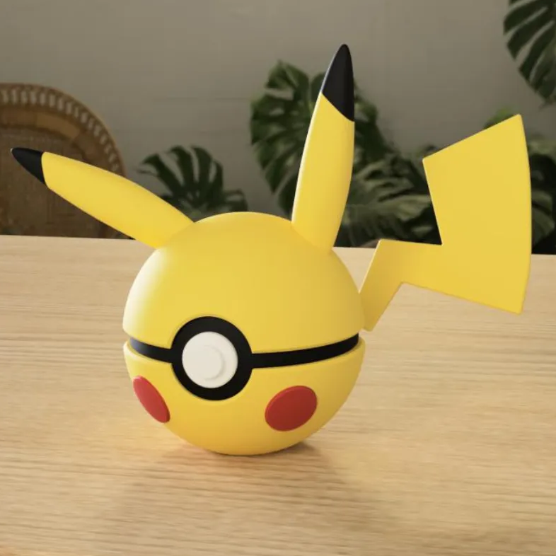 [SS扭蛋]精灵球扭蛋口袋妖怪精灵球拟态球皮卡丘喷火龙盲盒