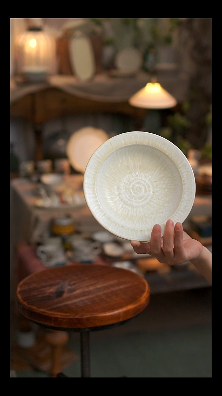 陶听溪陶瓷工作室  盘1 个