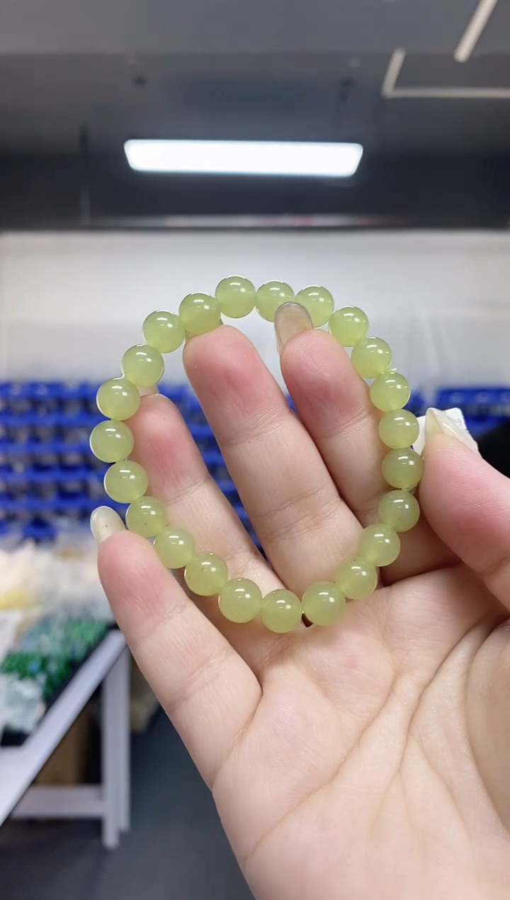 【闪购商品】和田玉手串未镶嵌多样性发其一颜色微差