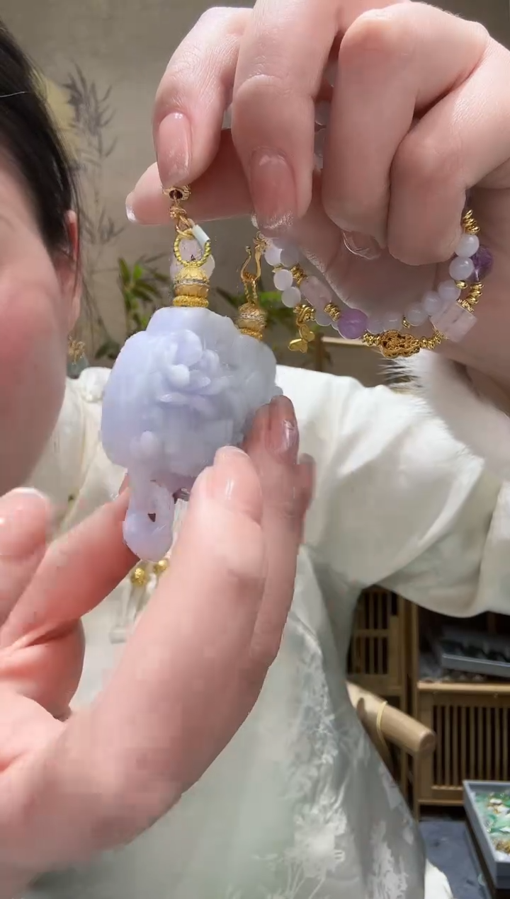 【闪购商品】翡翠颈饰未镶嵌吊坠