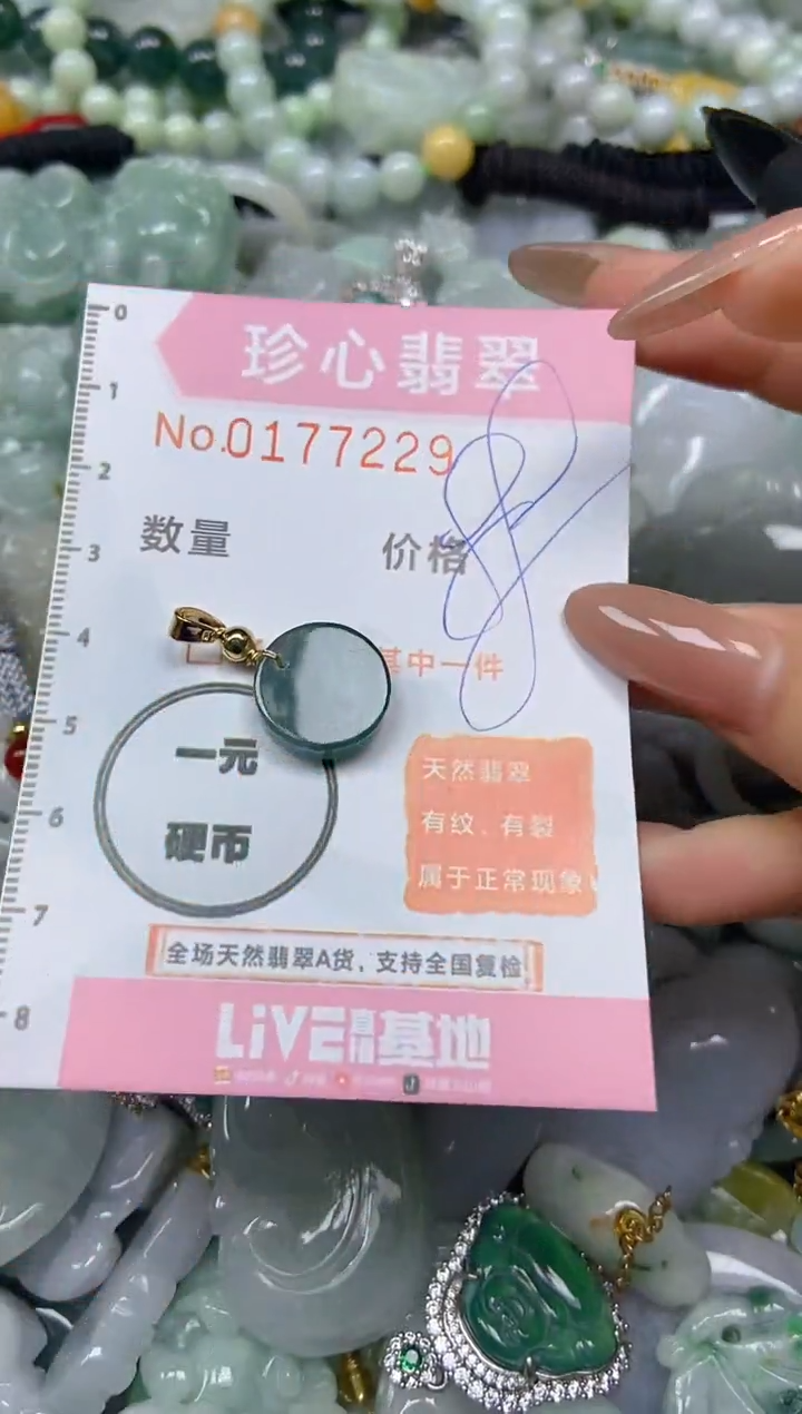 【闪购商品】翡翠颈饰未镶嵌闪购0177229