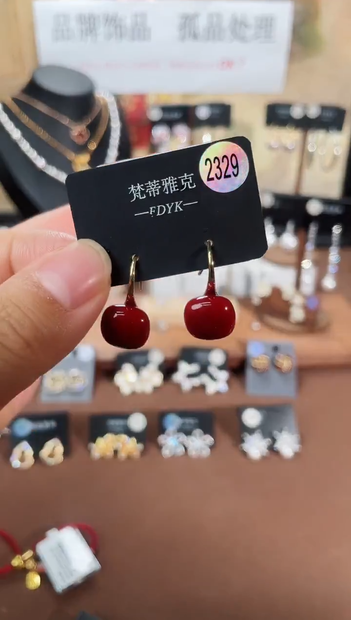 合金925银锆石梵2329