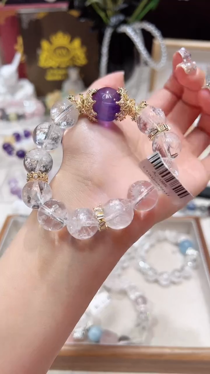 【闪购商品】水晶手链未镶嵌多样性发货发其一颜色微差