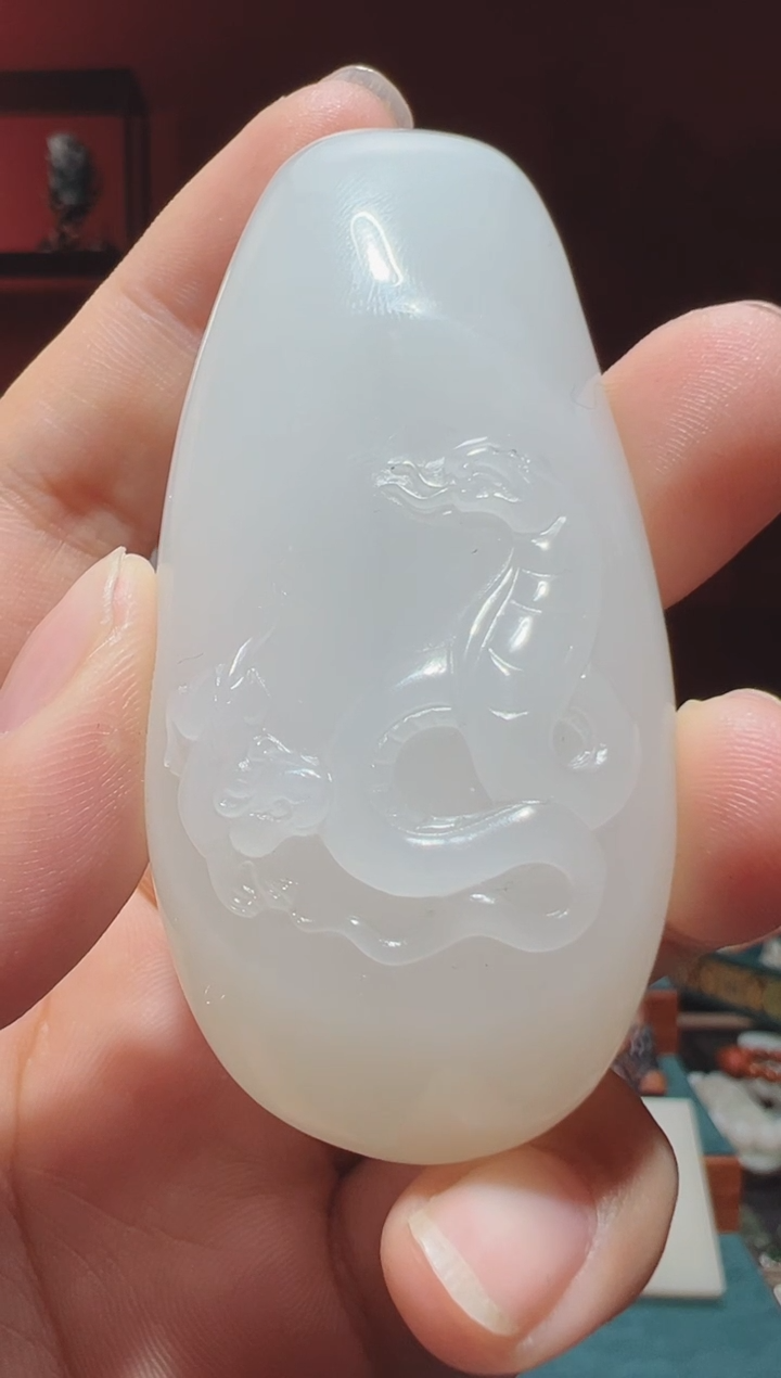 【闪购商品】和田玉吊坠(不含链)未镶嵌1