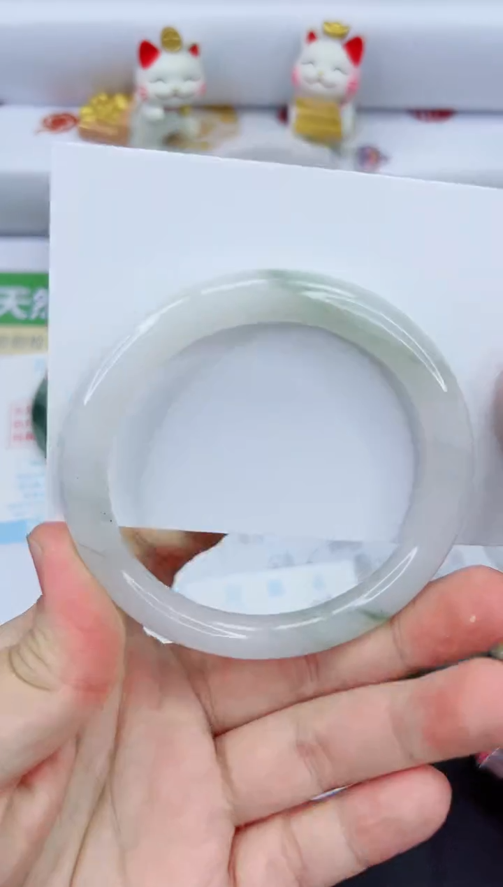 【闪购商品】石英质玉手镯未镶嵌1739-61.1