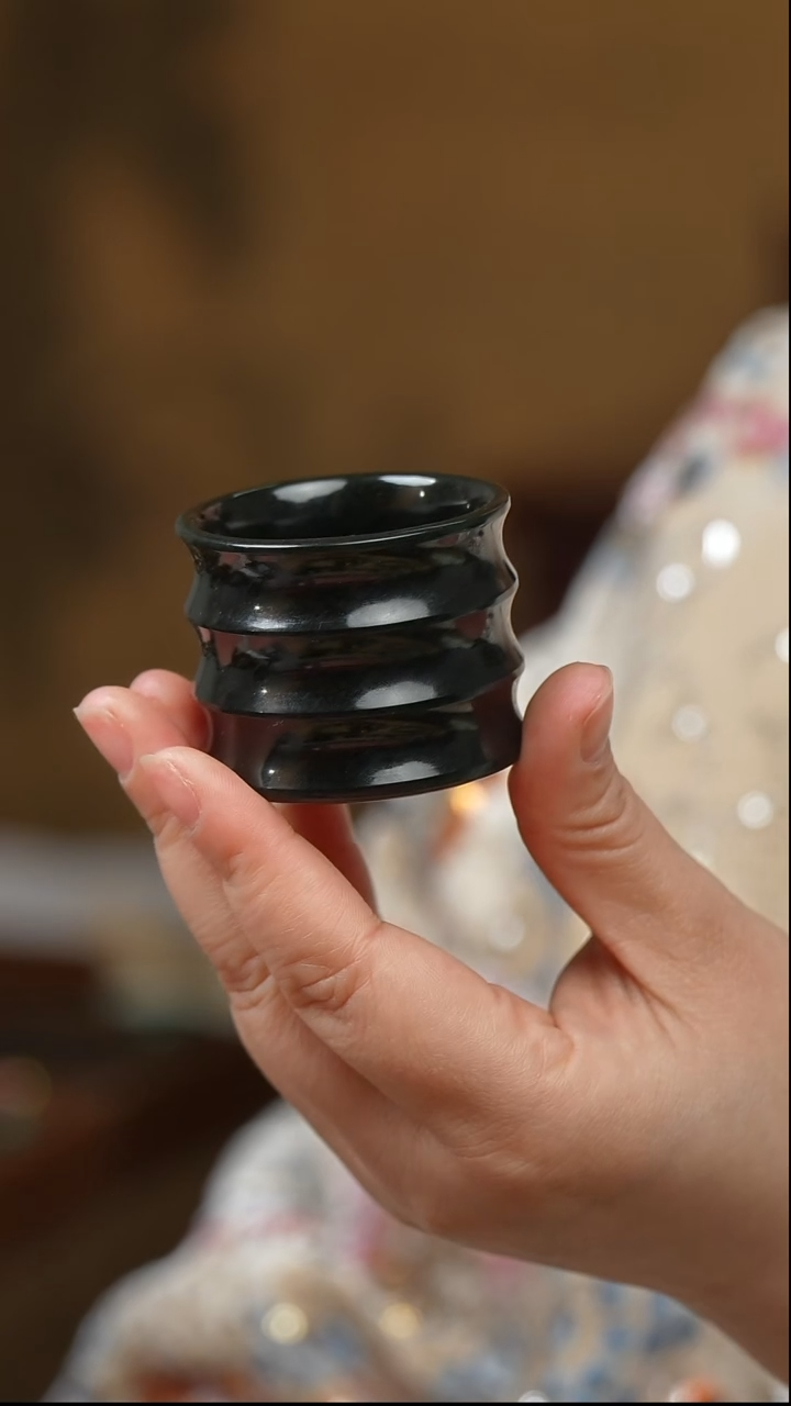 未镶嵌和田玉把件茶杯（多样性发货）