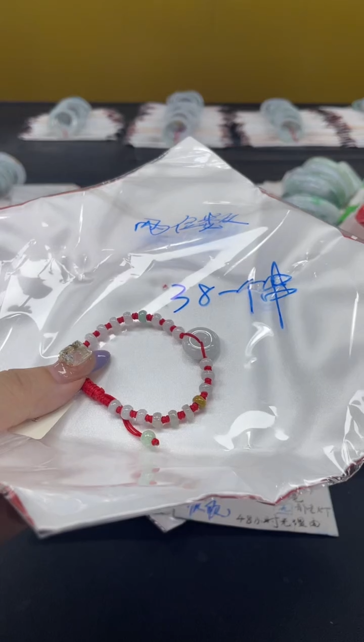 未镶嵌手串翡翠翡翠手串随机多样性发1