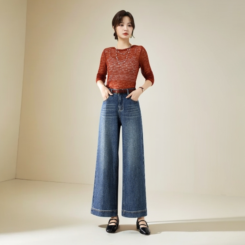 含天丝九分奶奶裤11