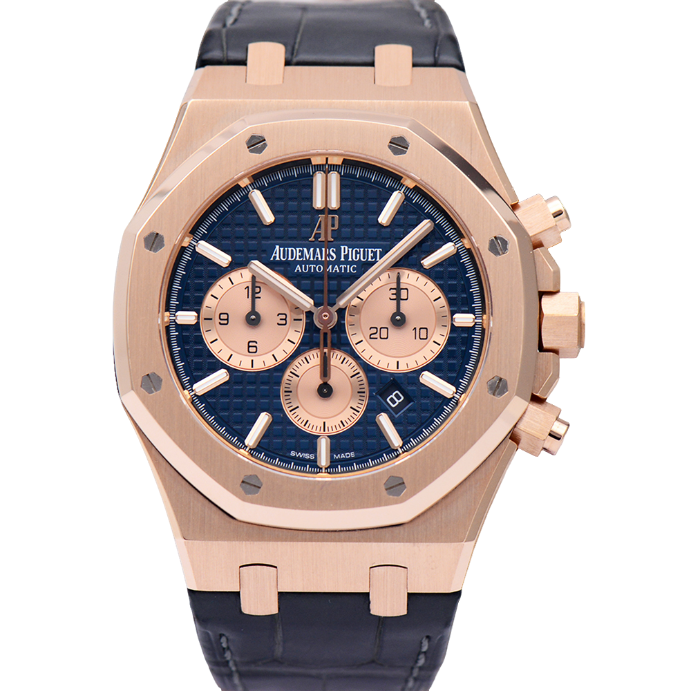 99新 Audemars Piguet/爱彼 皇家橡树26331玫瑰金41mm自动机械表