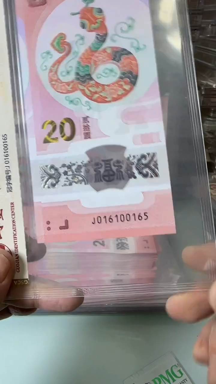 【闪购商品】塑料016100165-蛇钞单张