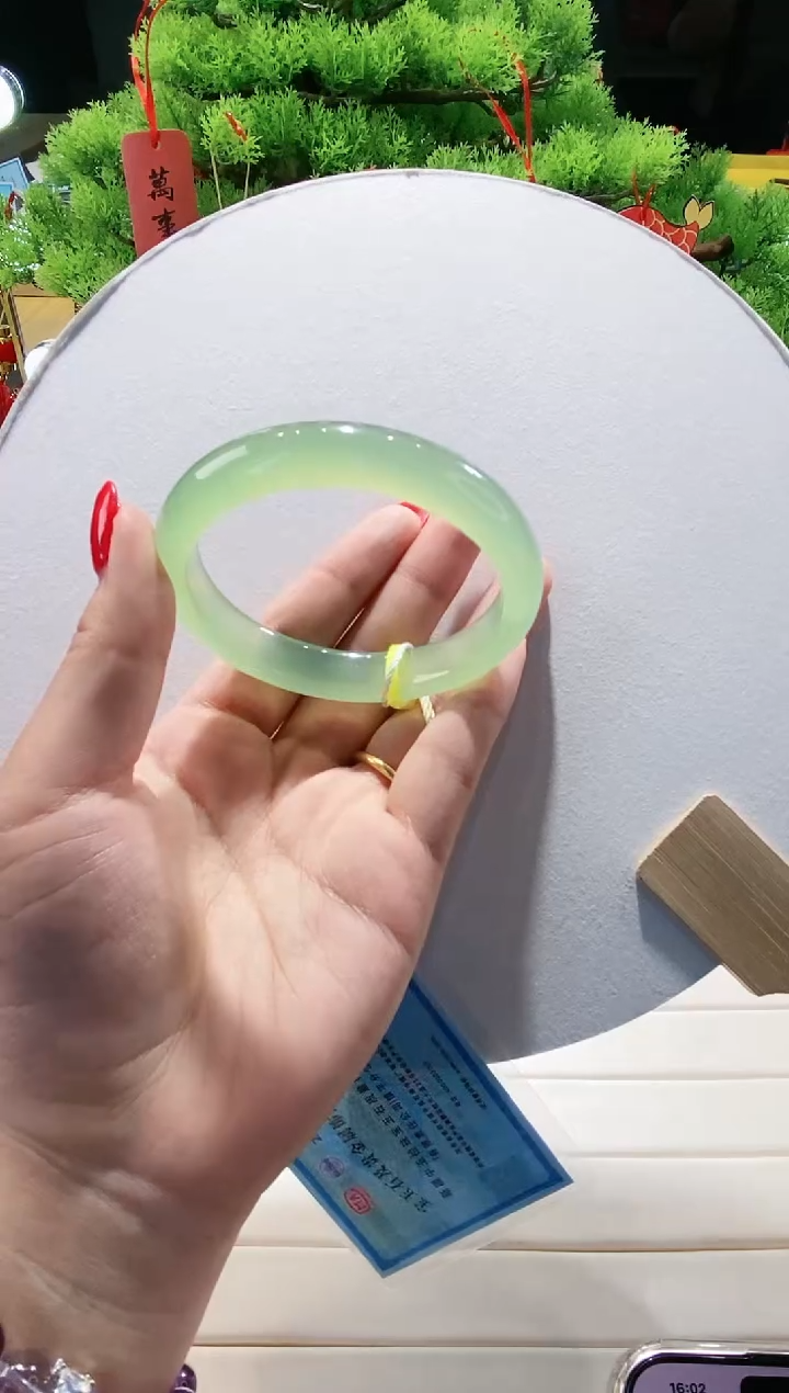 【闪购商品】玛瑙/玉髓手镯未镶嵌112-56.3