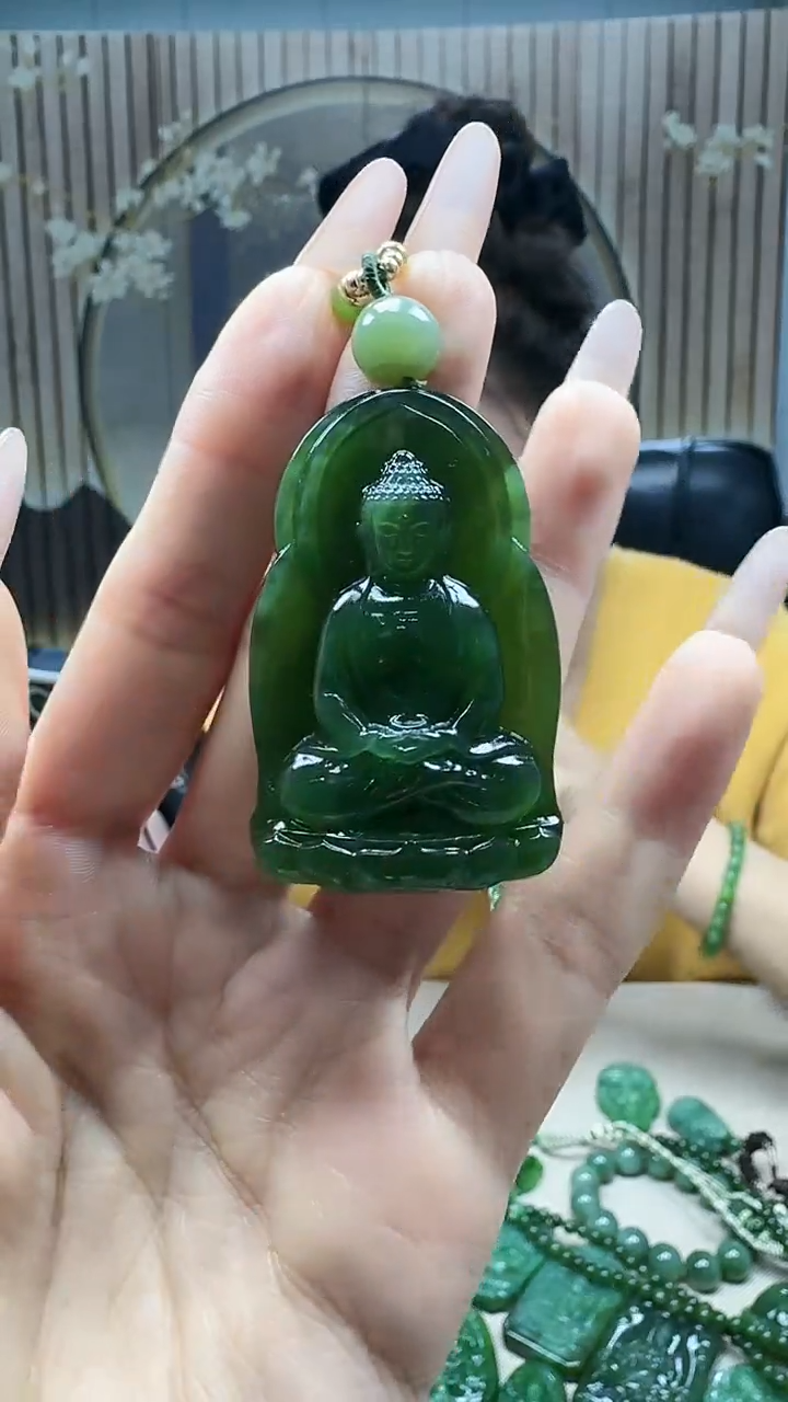 未镶嵌和田玉挂件1