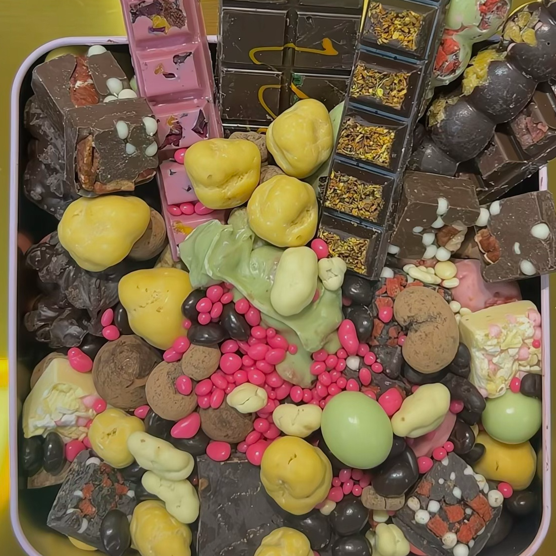 巧克力条纯可可脂巧克力巧克力豆手工巧克力自选巧克力混合巧克力