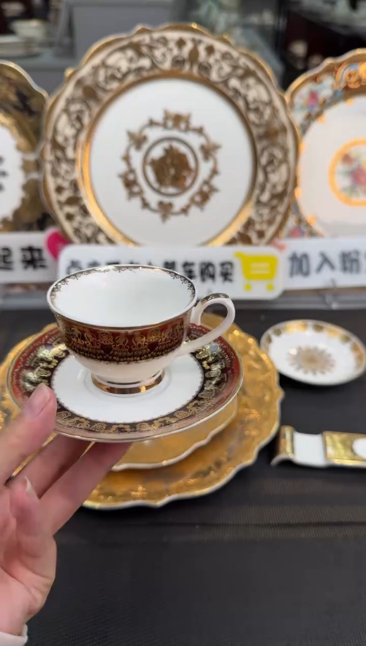 【闪购商品】瓷片90CC两杯两碟   福利微瑕